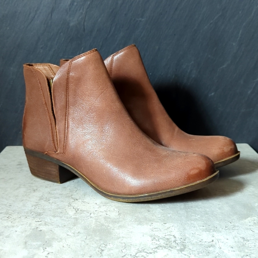 Leather Booties Lucky Brand